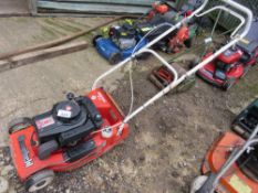 MOUNTFIELD EMPRESS PETROL ENGINED LAWN MOWER, NO BOX. THIS LOT IS SOLD UNDER THE AUCTIONEERS MARG
