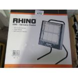 2 X RHINO CERAMIC HEATERS 240V.