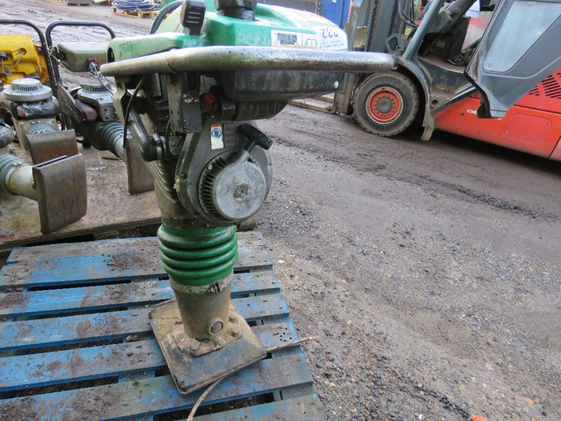 WACKER GREEN TOP TRENCH COMPACTOR. - Image 2 of 4