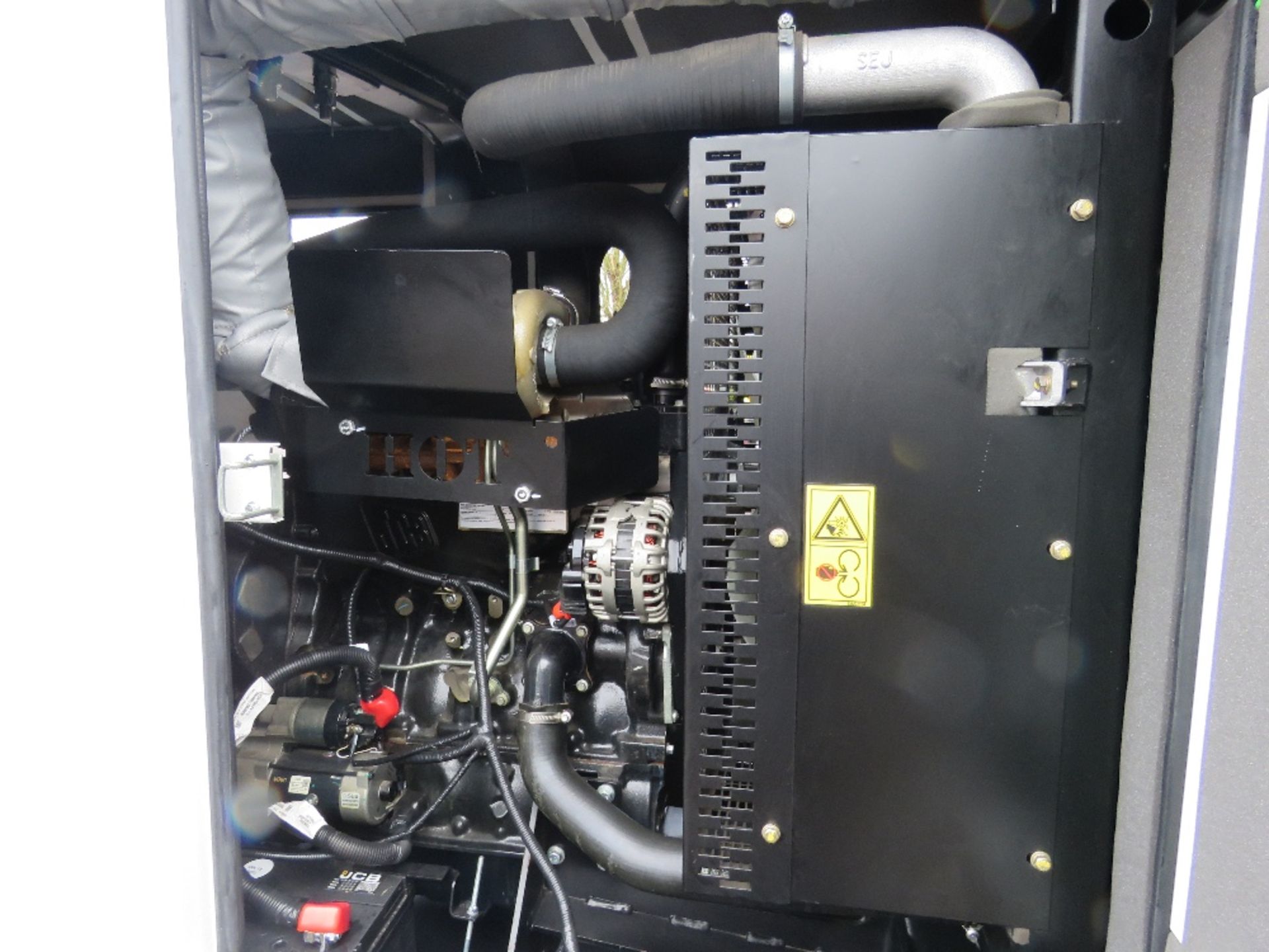 2023 JCB G115QS silenced diesel generator New & Unused, mounted on New & Unused Year 2023 KNOTT 1,80 - Image 11 of 18