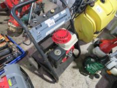 PETROL ENGINED PRESSURE WASHER, INCOMPLETE. THIS LOT IS SOLD UNDER THE AUCTIONEERS MARGIN SCHEME