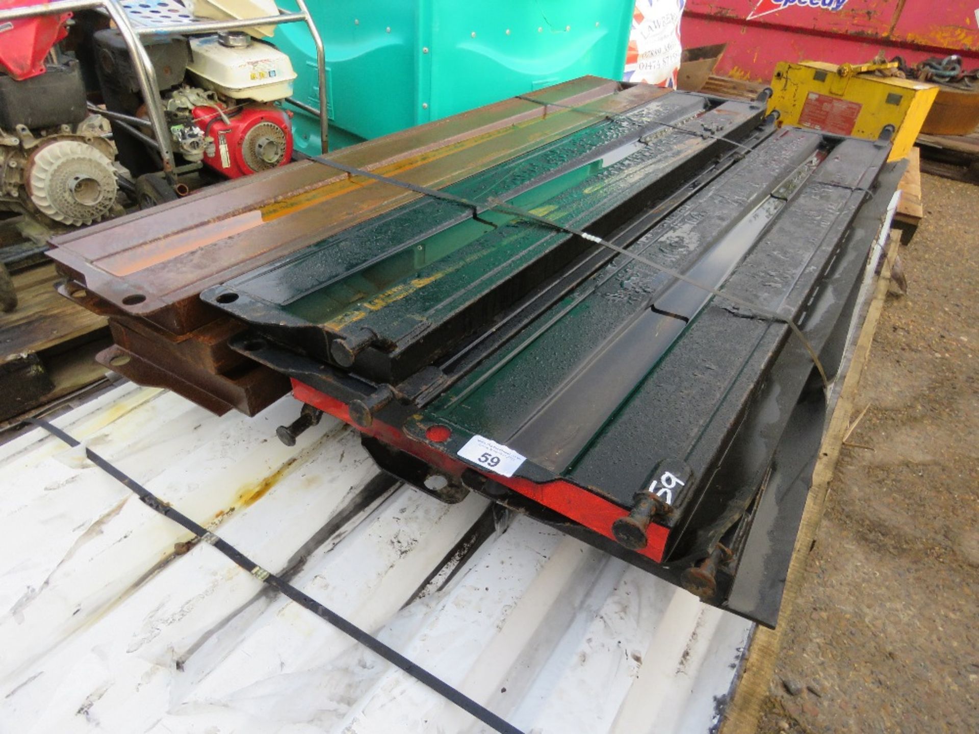PALLET OF UNUSED TRUCK SIDES. - Image 2 of 4