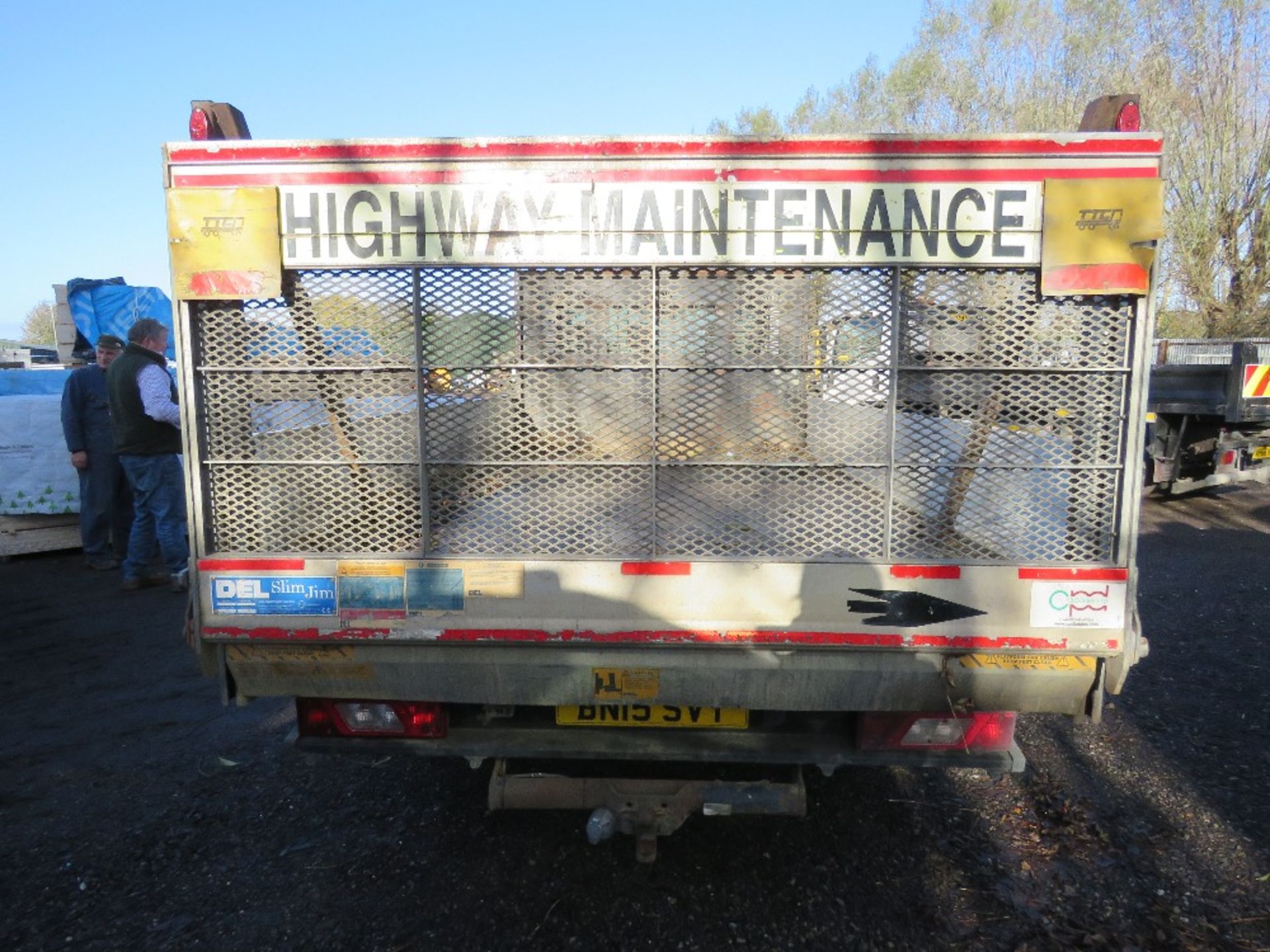 FORD TRANSIT 350 TWIN WHEEL 3.5TONNE DROP SIDE TRUCK REG:BN15 SVT . 186,212 REC MILES. MOT 06/01/24 - Image 5 of 11