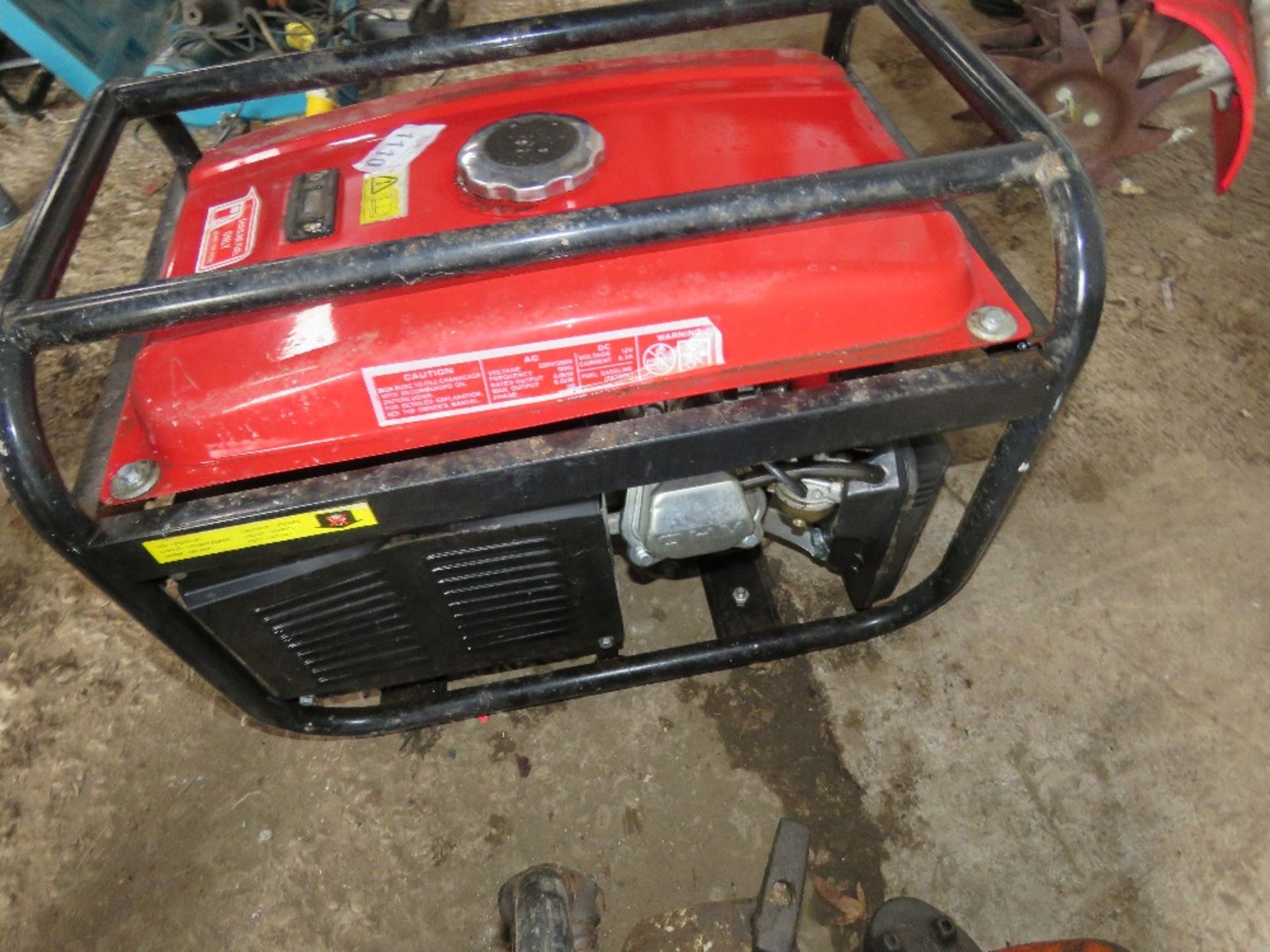 PETROL ENGINED GENERATOR. THIS LOT IS SOLD UNDER THE AUCTIONEERS MARGIN SCHEME, THEREFORE NO VAT - Image 2 of 3