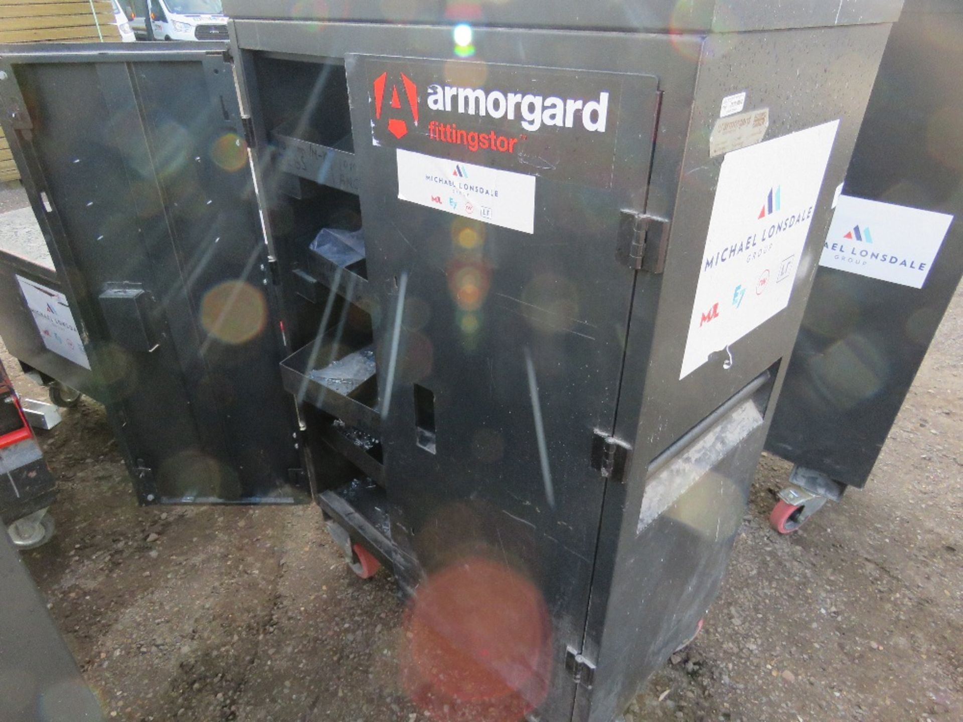 ARMORGARD FITTING STORE CABINET. DIRECT FROM COMPANY LIQUIDATION. - Image 2 of 6