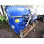 RYETEC 1200 SCARIFIER/COLLECTOR, TRACTOR MOUNTED, 1.2M WIDTH APPROX WITH HYDRAULIC EMPTYING. DIRECT