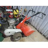 APACHE HEAVY DUTY PETROL ENGINED REAR TINE ROTORVATOR. THIS LOT IS SOLD UNDER THE AUCTIONEERS MA
