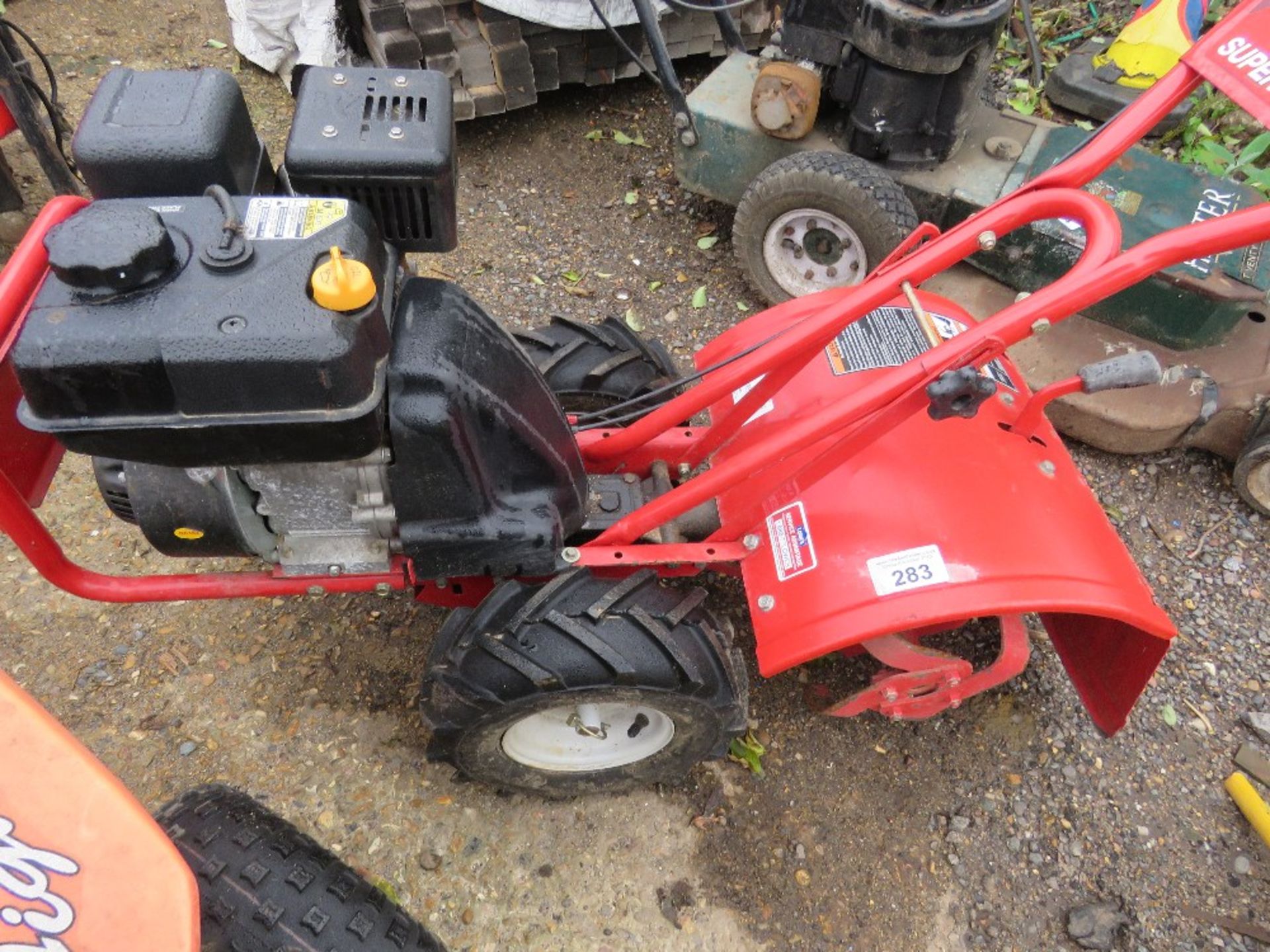 TROYBUILT HEAVY DUTY REAR TINE ROTORVATOR. THIS LOT IS SOLD UNDER THE AUCTIONEERS MARGIN SCHEME, - Image 2 of 6