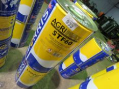 2NO 25LITRE DRUMS OF MORRIS OILS: AGRIMAX STF60 TRANSMISSION OIL. SOURCED FROM COMPANY LIQUIDAT