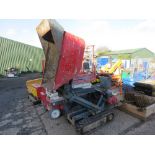 HINOWA HP800 HIGH TIP TRACKED DUMPER BARROW. YEAR 2000 BUILD. SN: 97508. WHEN TESTED WAS SEEN TO RUN