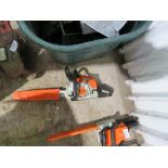 STIHL MS211 PETROL ENGINED CHAINSAW. THIS LOT IS SOLD UNDER THE AUCTIONEERS MARGIN SCHEME, THERE