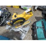 DEWALT 240V POWRED MITRE SAW.