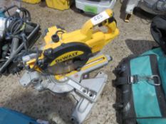 DEWALT 240V POWRED MITRE SAW.