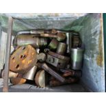 2 X BOXES OF ENGINEERING AND LATHE RELATED TOOLS. THIS LOT IS SOLD UNDER THE AUCTIONEERS MARGIN