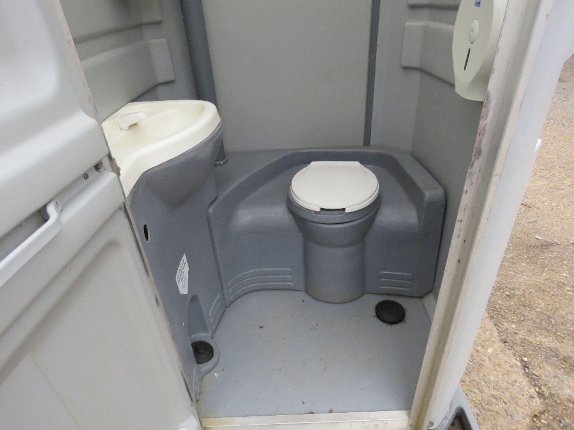 PORTABLE SITE TOILET. DIRECT FROM LOCAL COMPANY. - Image 3 of 5