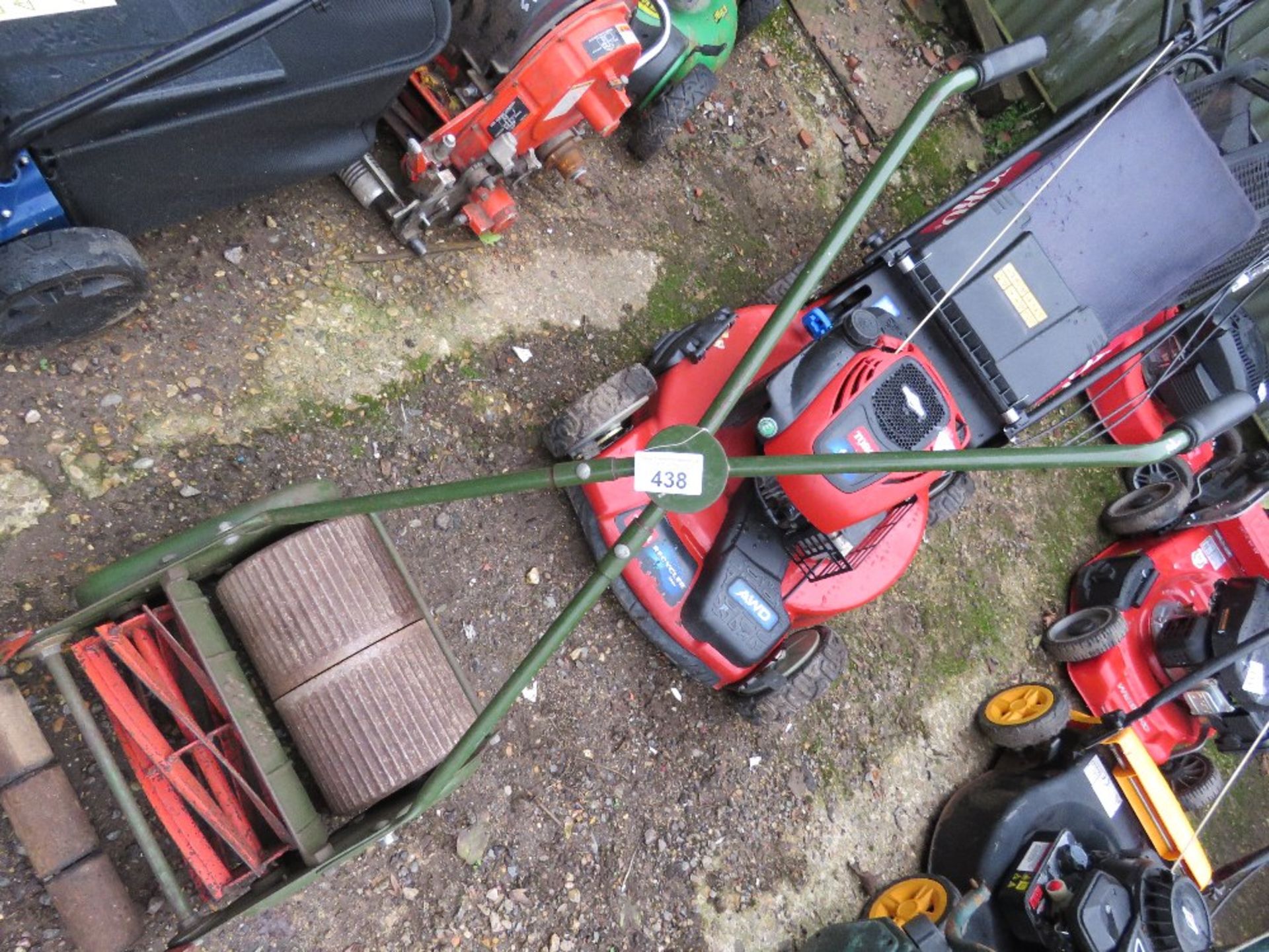 WEBB VINTAGE PUSH ALONG MOWER, NO BOX. THIS LOT IS SOLD UNDER THE AUCTIONEERS MARGIN SCHEME, THER - Image 3 of 3