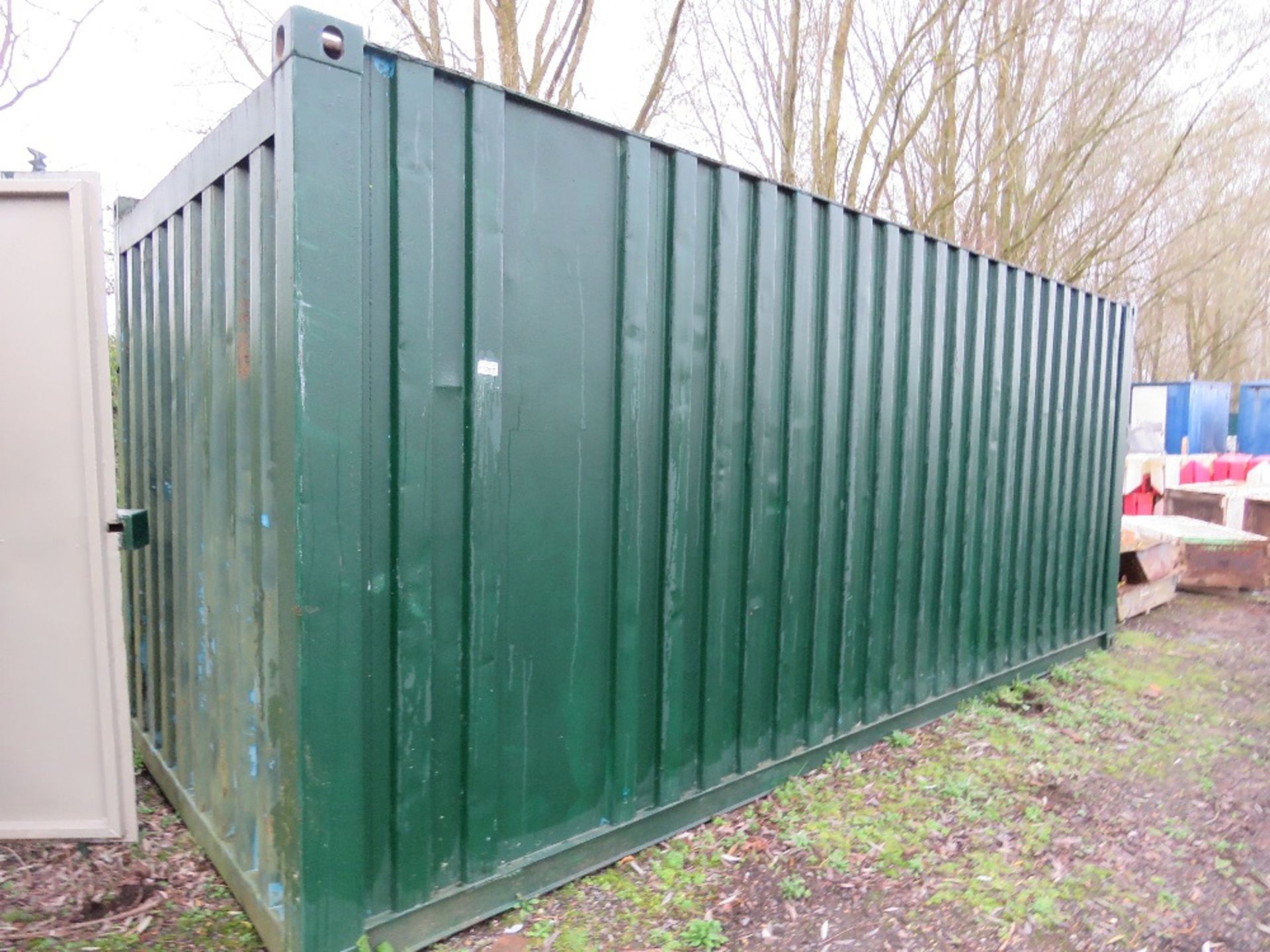 20FT LENGTH SHIPPING CONTAINER STORE. THIS LOT IS SOLD UNDER THE AUCTIONEERS MARGIN SCHEME, THERE