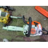 STIHL PETROL ENGINED CHAINSAW MODEL MS181.