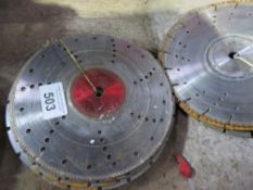 QUANTITY OF 300MM DIAMOND TIP CUTTING DISCS. 10 NO.