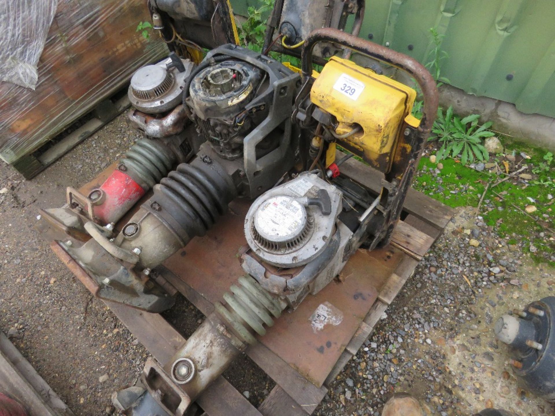 3 X WACKER NEUSON/ATLAS COPCO TRENCH COMPACTORS. THIS LOT IS SOLD UNDER THE AUCTIONEERS MARGIN SC