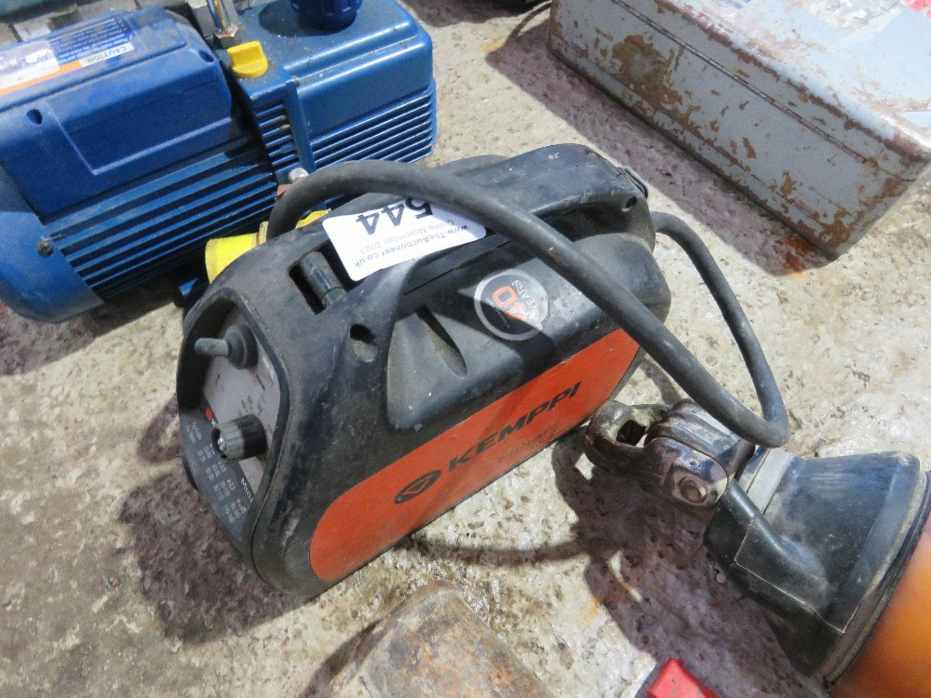 KEMPPI 110V INVERTER WELDER. THIS LOT IS SOLD UNDER THE AUCTIONEERS MARGIN SCHEME, THEREFORE NO - Image 3 of 3