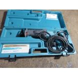 MAKITA 240V RECIP SAW, LITTLE USED.