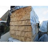 EXTRA LARGE PACK OF UNTREATED VENETIAN TIMBER SLATS 45MM X 17MM @ 1.83M LENGTH APPROX.