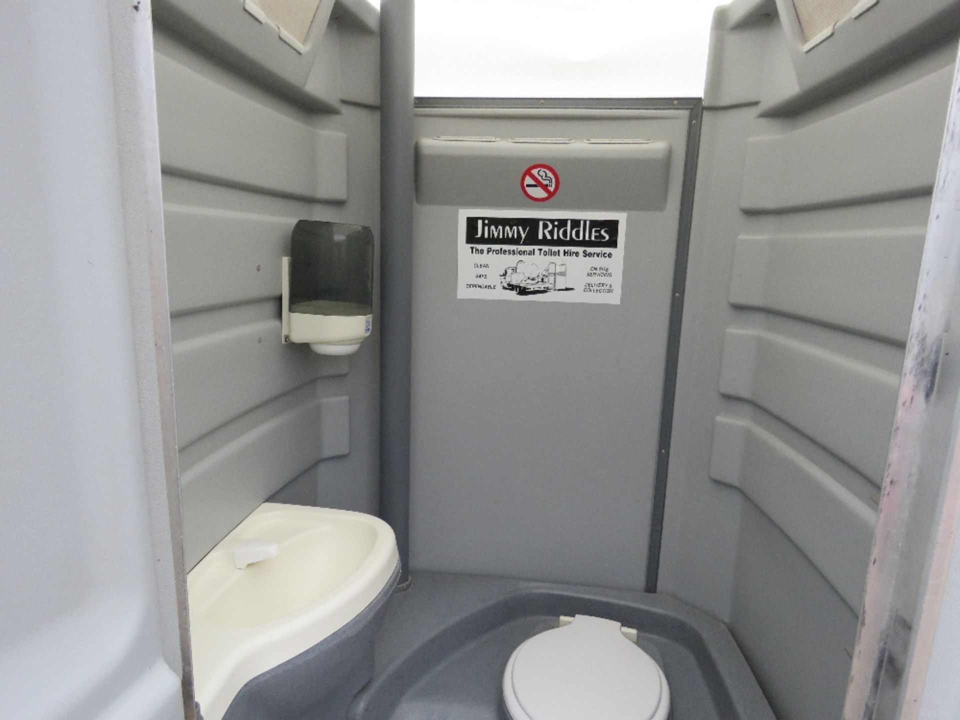 PORTABLE SITE TOILET. DIRECT FROM LOCAL COMPANY. - Image 3 of 4