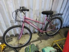 AMMACO LADIES BICYCLE, LITTLE USED.