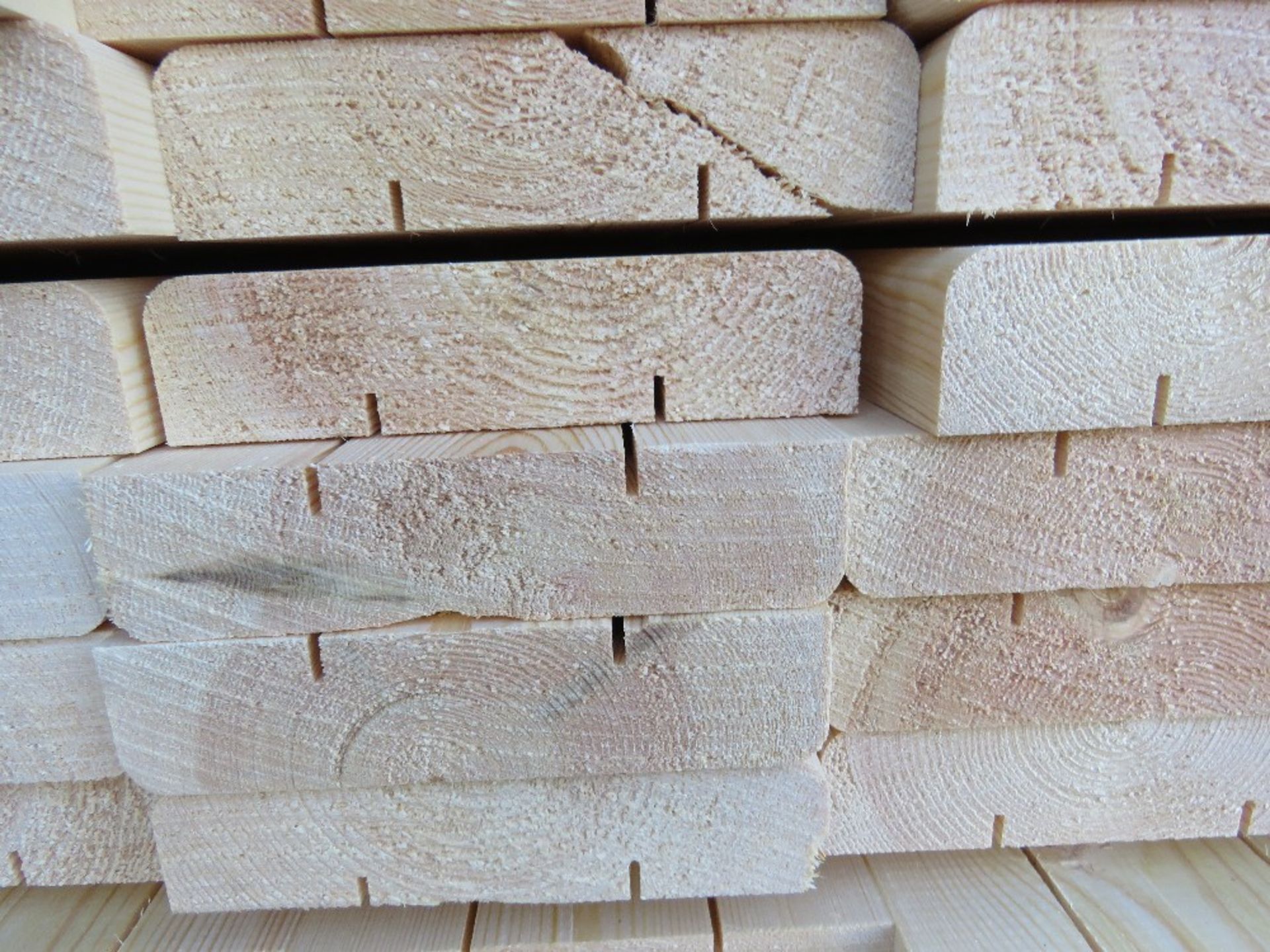 PACK OF UNTREATED TIMBER BOARDS 1.9M LENGTH X 145MM X 35MM APPROX. - Image 3 of 3