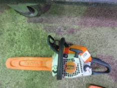 STIHL PETROL ENGINED CHAINSAW MODEL MS171.