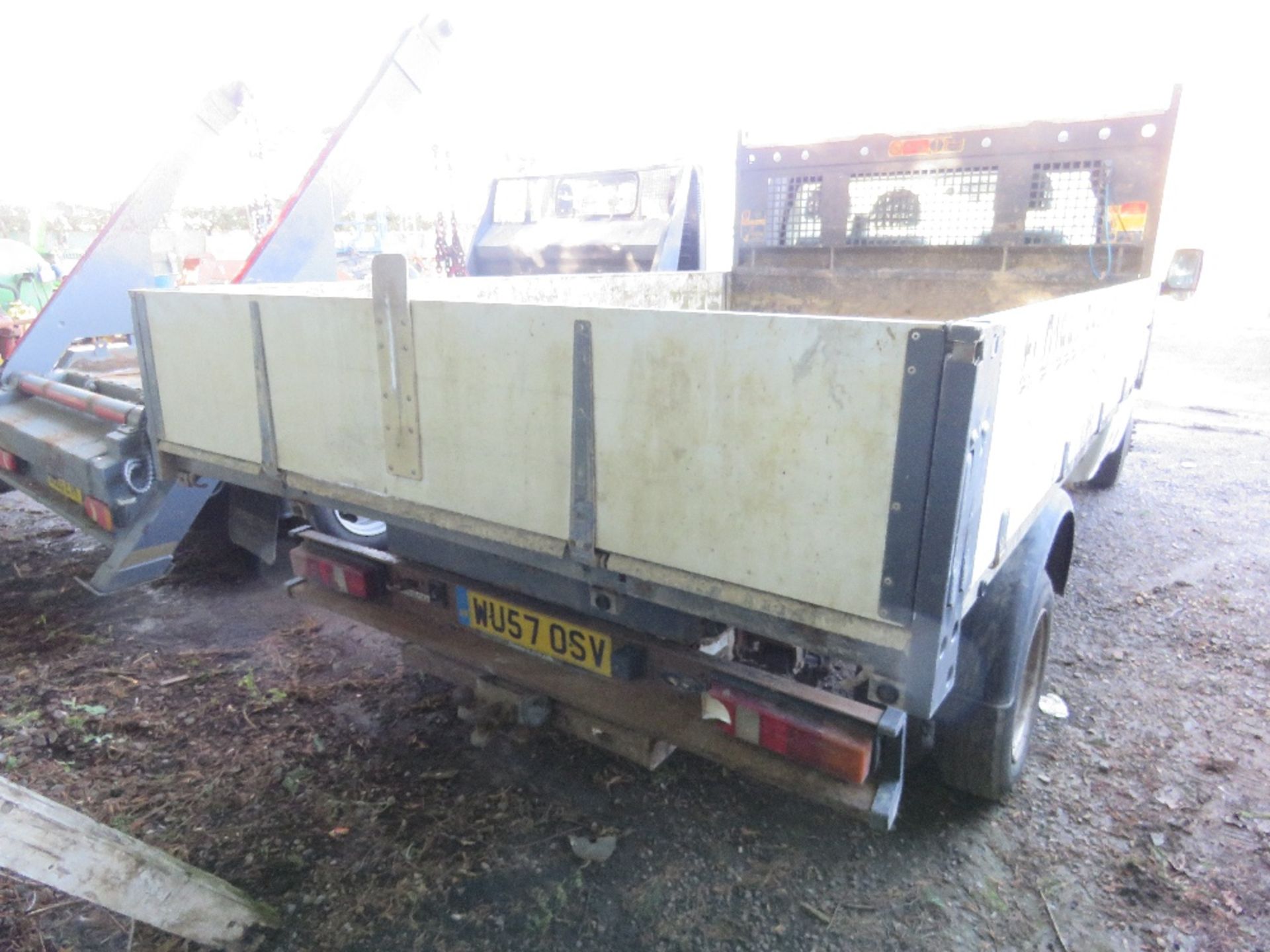 FORD TRANSIT 115T350M TIPPER TRUCK REG: WU57 OSV. 2402CC DIESEL ENGINE. WITH V5, OWNED BY VENDOR SIN - Image 7 of 11