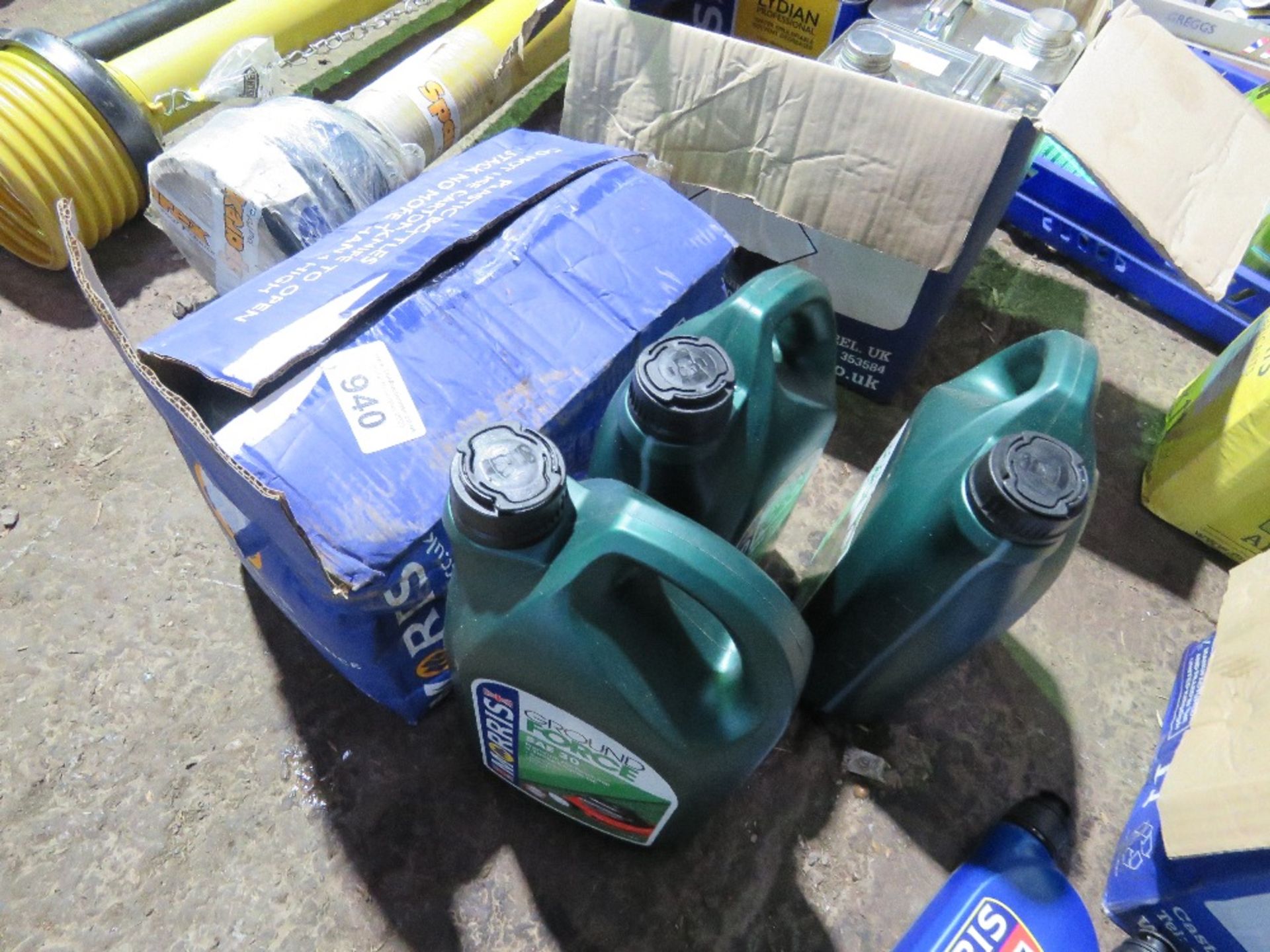 QUANTITY OF SAE MOWER OIL. SOURCED FROM COMPANY LIQUIDATION.