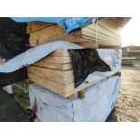 PACK OF UNTREATED TIMBER BOARDS 1.9M LENGTH X 145MM X 35MM APPROX.
