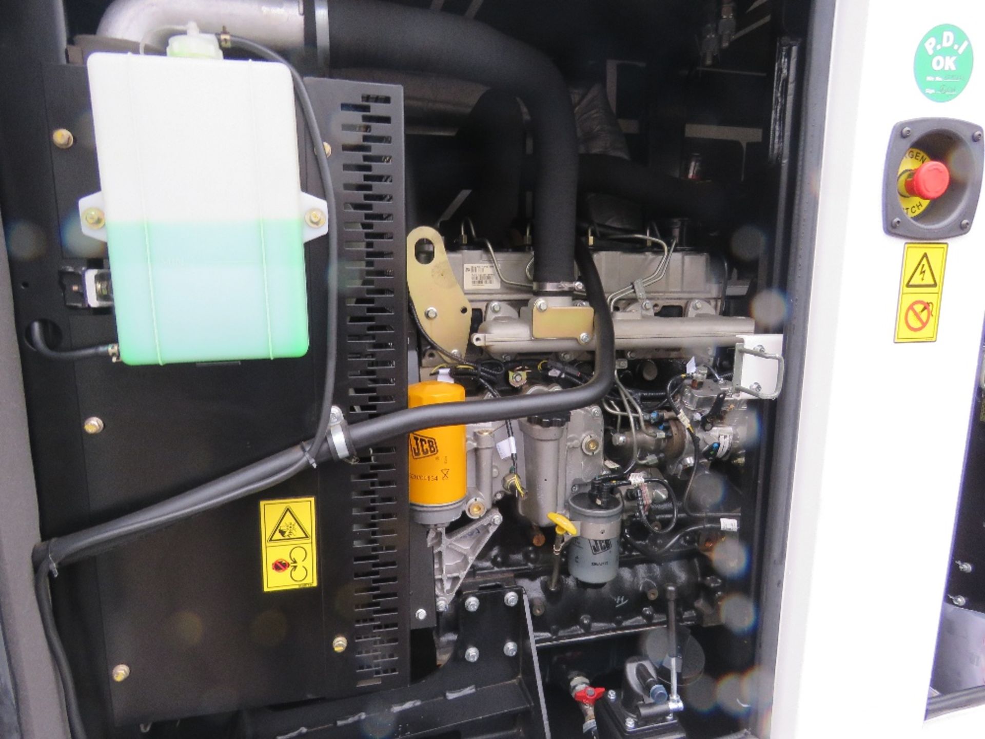2023 JCB G115QS silenced diesel generator New & Unused, mounted on New & Unused Year 2023 KNOTT 1,80 - Image 8 of 18