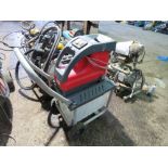 GARDEN SHREDDER 240VOLT POWERED. THIS LOT IS SOLD UNDER THE AUCTIONEERS MARGIN SCHEME, THEREFORE