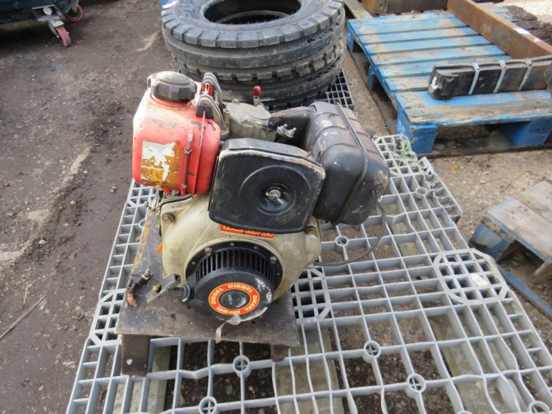 YANMAR ENGINED DIESEL WATER PUMP. - Image 4 of 4