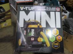 VTUF MINI VAC 110V, BOXED AND LITTLE USED.