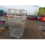 WHEELED CAGE TROLLEY.