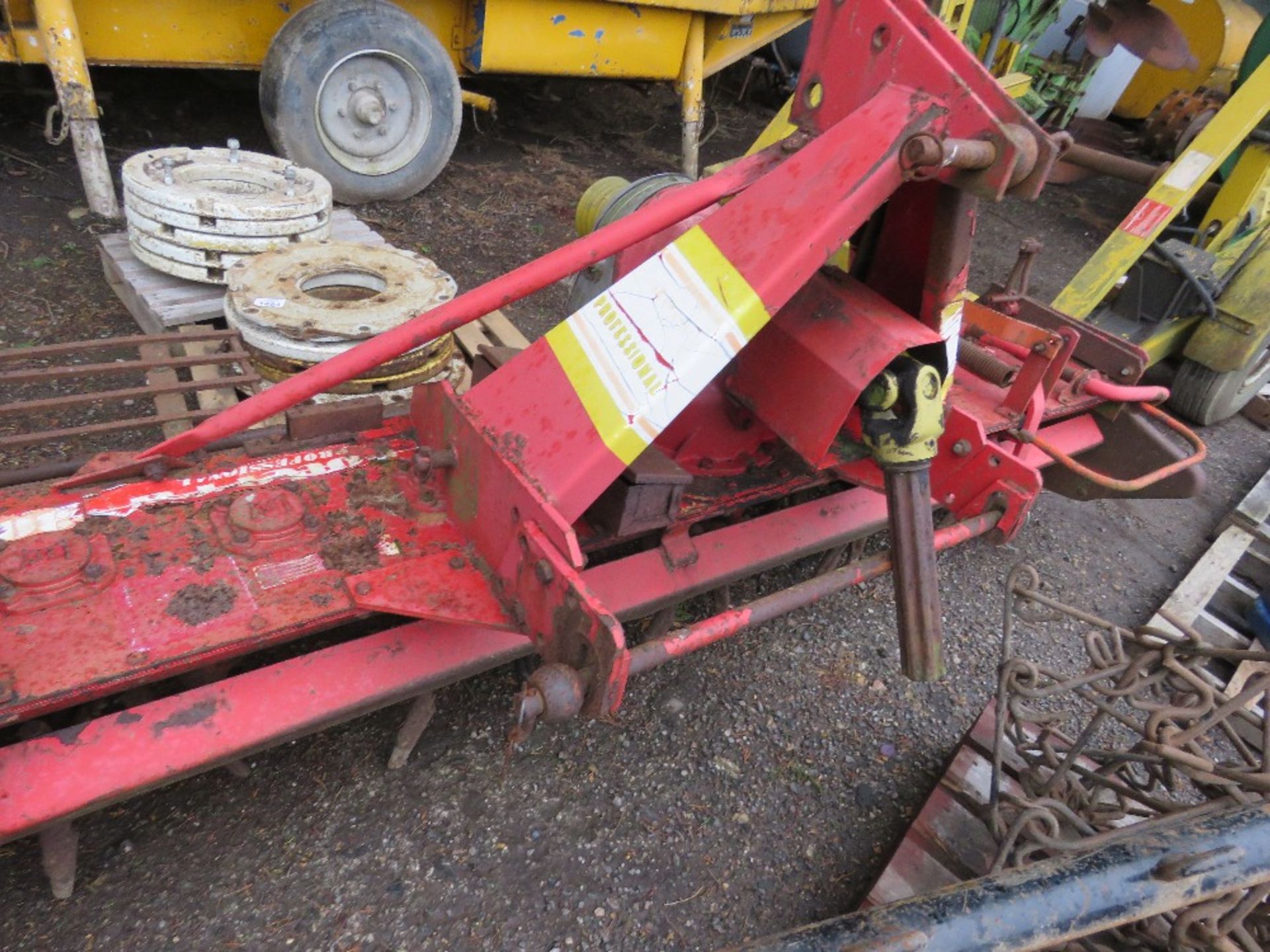 TRACTOR MOUNTED LELY ROTERRA POWER HARROW, 10FT WIDTH APPROX. DIRECT FROM LOCAL FARM.
