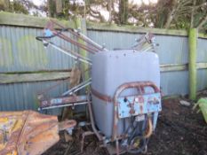 TRACTOR MOUNTED SPRAYER, PTO DRIVEN PUMP. THIS LOT IS SOLD UNDER THE AUCTIONEERS MARGIN SCHEME, T
