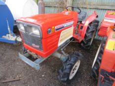 YANMAR YM2020D COMPACT AGRICULTURAL TRACTOR, 4WD, AGRICULTURAL TYRES, WITH REAR LINKAGE. FROM LIMITE