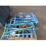 PALLET OF PIPE BENDERS. DIRECT FROM COMPANY LIQUIDATION.