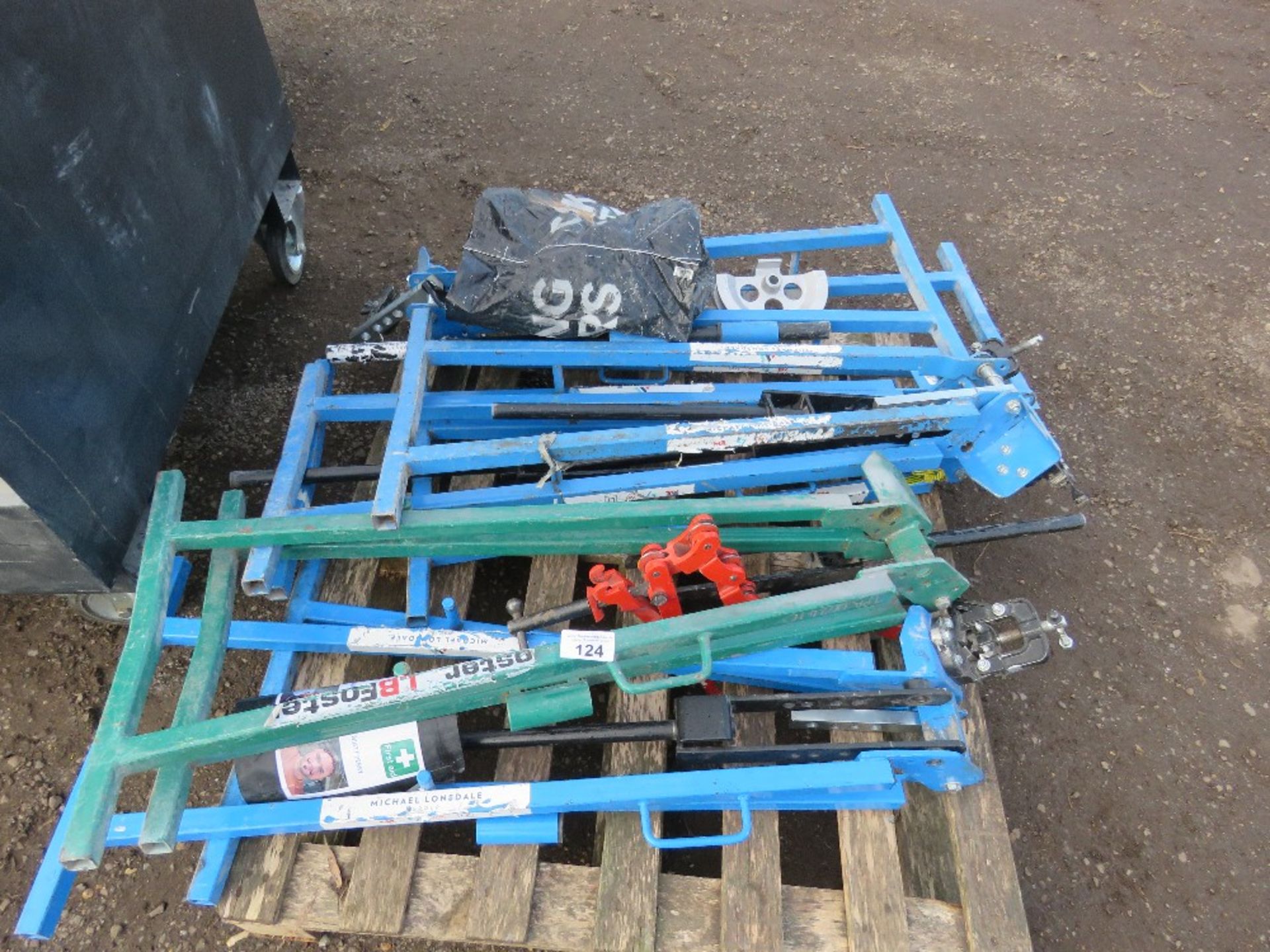 PALLET OF PIPE BENDERS. DIRECT FROM COMPANY LIQUIDATION.