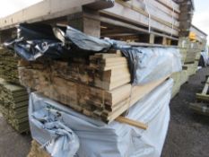 SMALL PACK OF UNTREATED BATTENS, 40MM X 17MM @ 1.83M LENGTH APPROX.