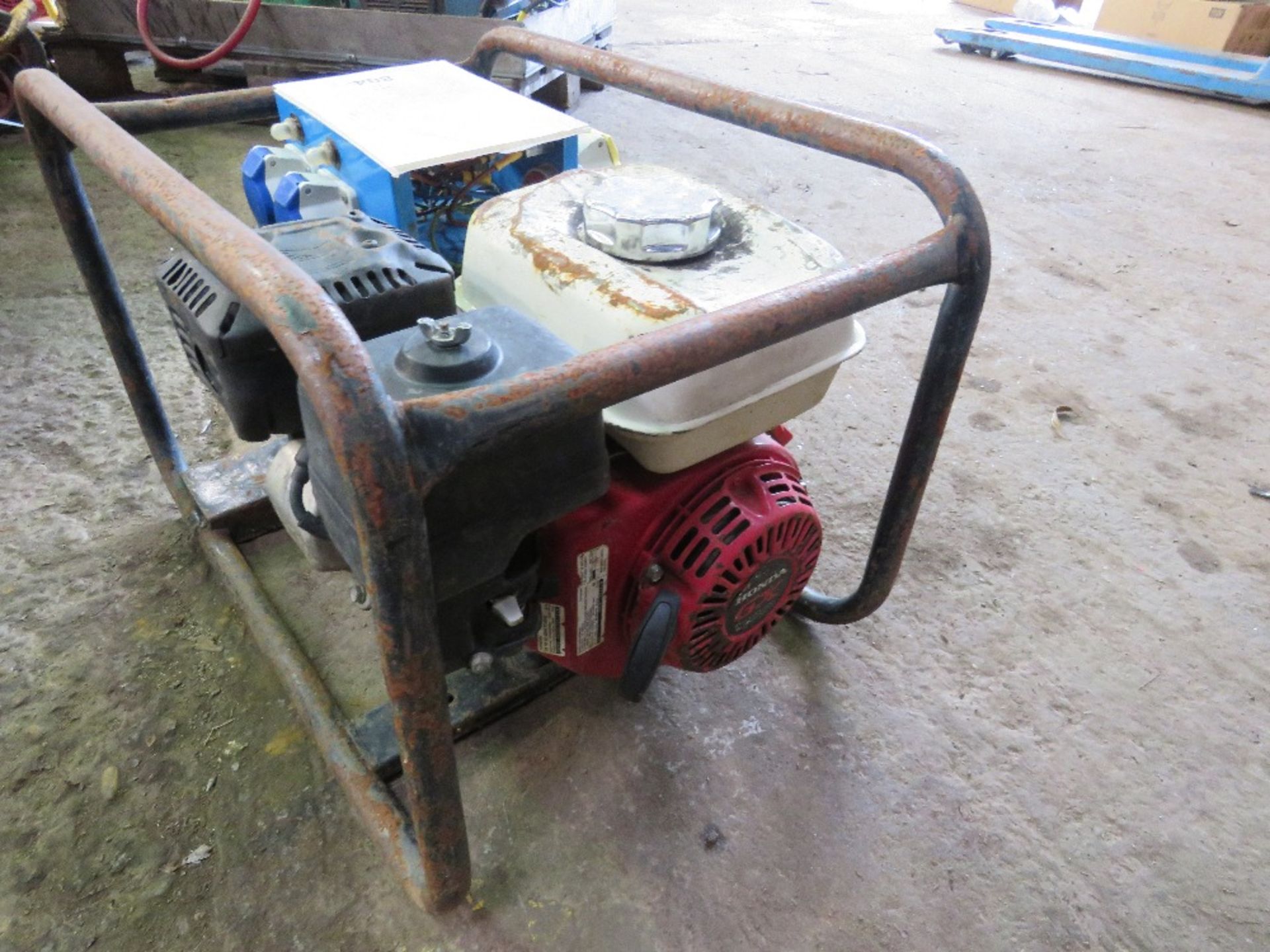 PETROL ENGINED GENERATOR.