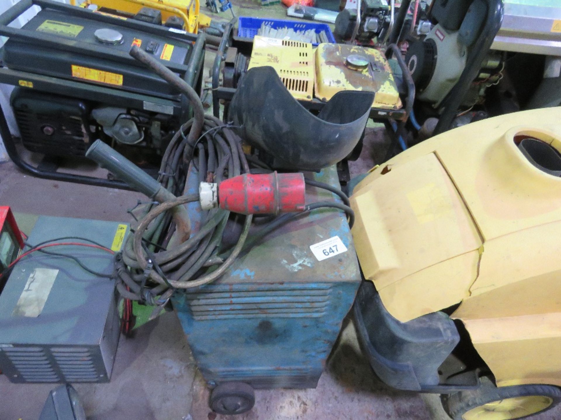 TURIO WELD 6 SINGLE/ 3 PHASE ARC WELDER. THIS LOT IS SOLD UNDER THE AUCTIONEERS MARGIN SCHEME, T - Image 3 of 3