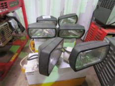 3 X EMERGENCY LIGHTING BATTERY POWERED UNITS. THIS LOT IS SOLD UNDER THE AUCTIONEERS MARGIN SCHE