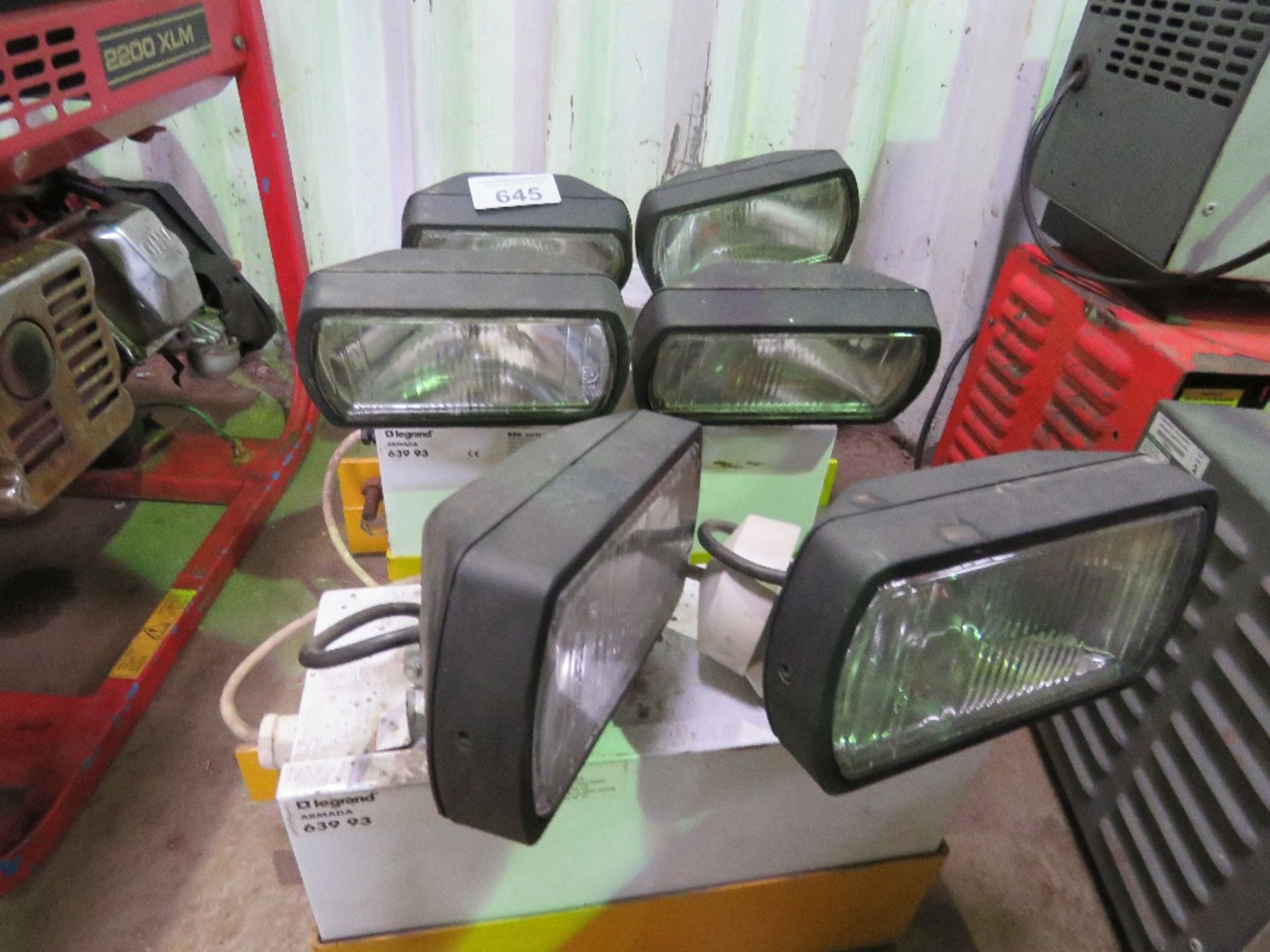 3 X EMERGENCY LIGHTING BATTERY POWERED UNITS. THIS LOT IS SOLD UNDER THE AUCTIONEERS MARGIN SCHE