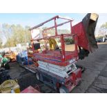 SKYJACK 3219 SCISSOR LIFT ACCESS PLATFORM, YEAR 2011 BUILD. SN: 22025747. WHEN TESTED WAS SEEN TO DR